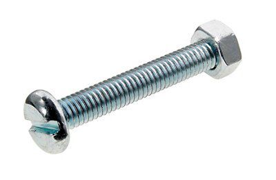 SKIP19B MACH. SCREW PAN-HD SLT ZINC-PL 1