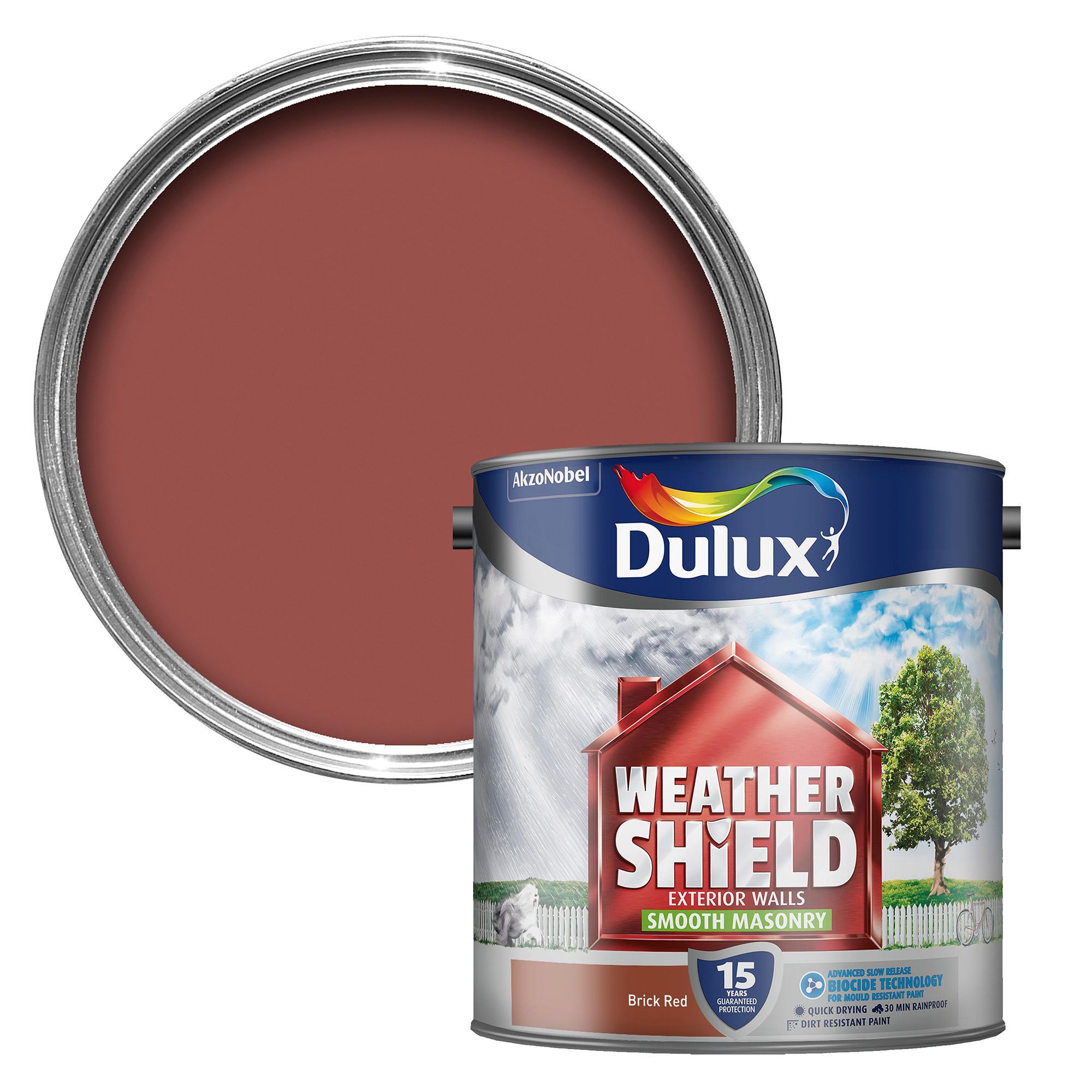 SKIP19C DLX WSHIELD SMOOTH MASONRY B RED | DIY At B&Q