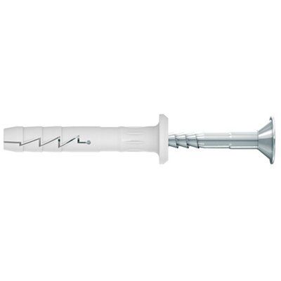 SKIP19C HAMMER IN NYLON PLUG MSHRM 6X40M