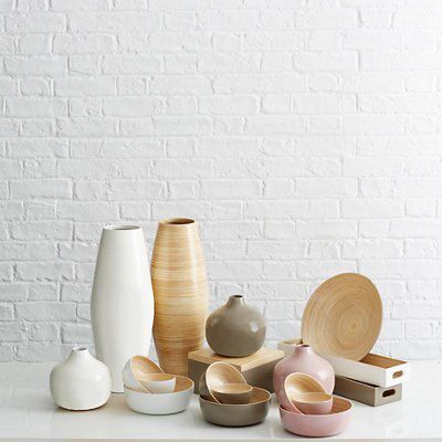 SKIP19D BAMBOO & LACQUER STORAGE BOX SHR