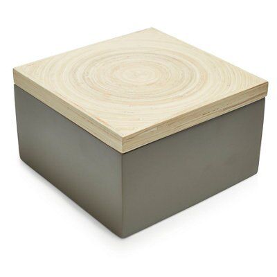 SKIP19D BAMBOO & LACQUER STORAGE BOX SHR