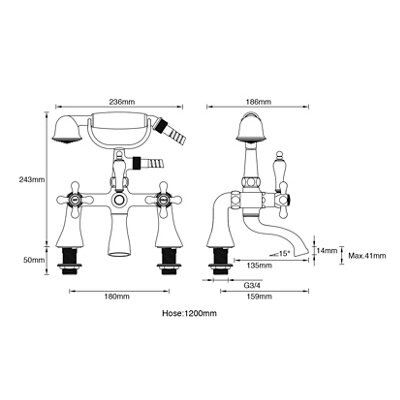 SKIP20A AZURE BATH SHWR MIXER CHROME V2