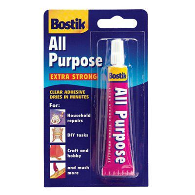 SKIP20A BOSTIK ALL PURPOSE CLEAR ADHESIV