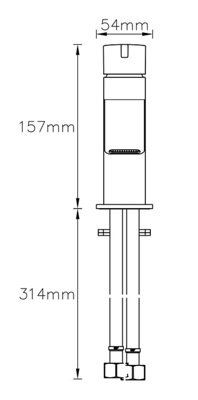 SKIP20A C&L AIRLIE BASIN MIXER