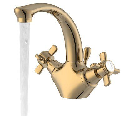 SKIP20A C&L CLASSIC GOLD EFF BASIN MIXER