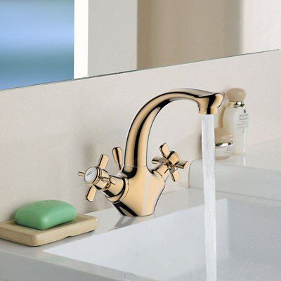 SKIP20A C&L CLASSIC GOLD EFF BASIN MIXER
