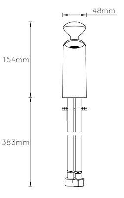 SKIP20A C&L PEBBLE BASIN MIXER