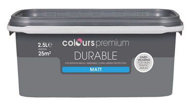 SKIP20A COLOURS DURABLE MATT EMULSION DIY at B Q