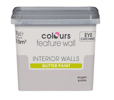 SKIP20A COLOURS FEATURE WALL GLITTER PAI