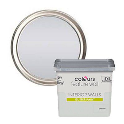 SKIP20A COLOURS FEATURE WALL GLITTER PAI | DIY at B&Q