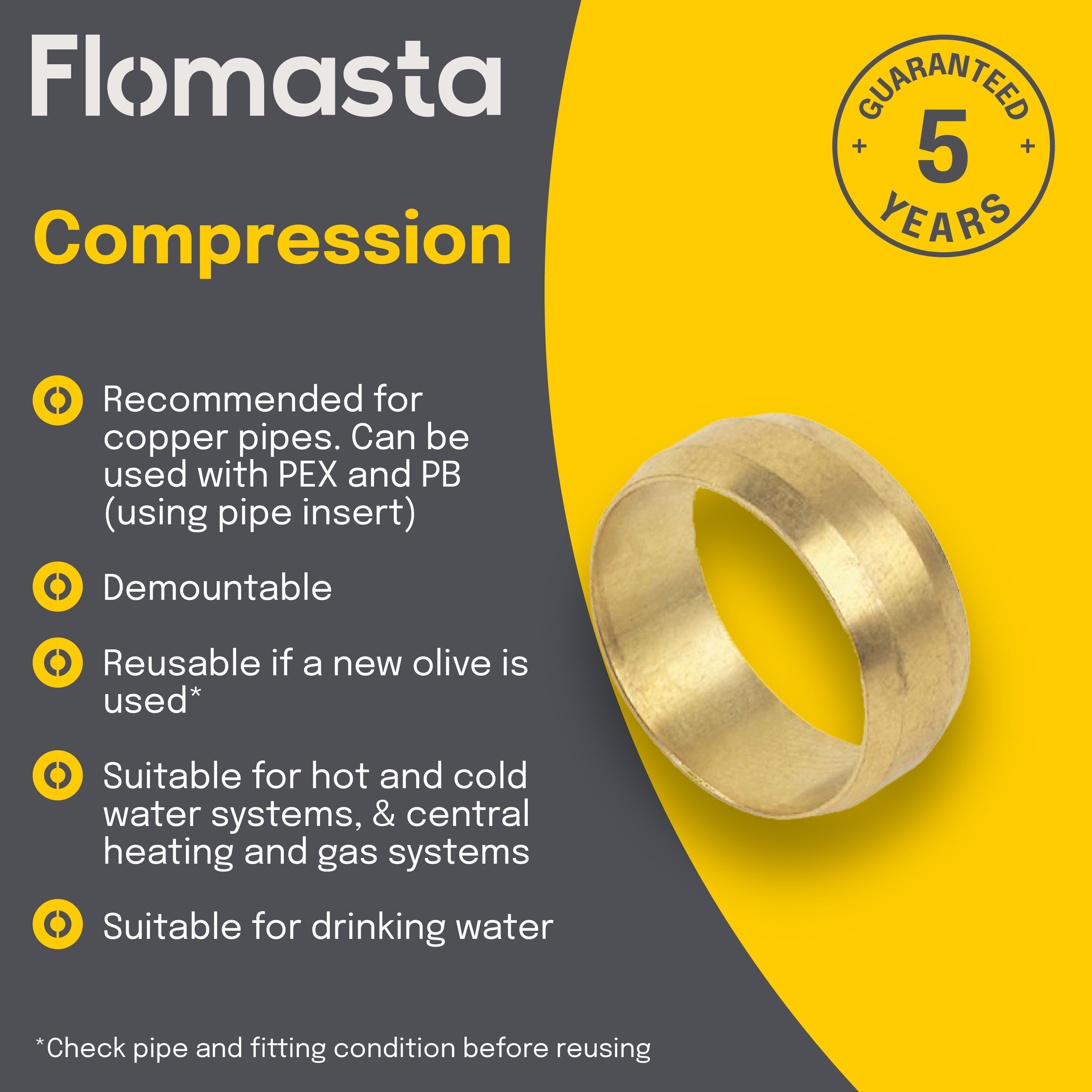 SKIP20A COMPRESSION OLIVE 15MM