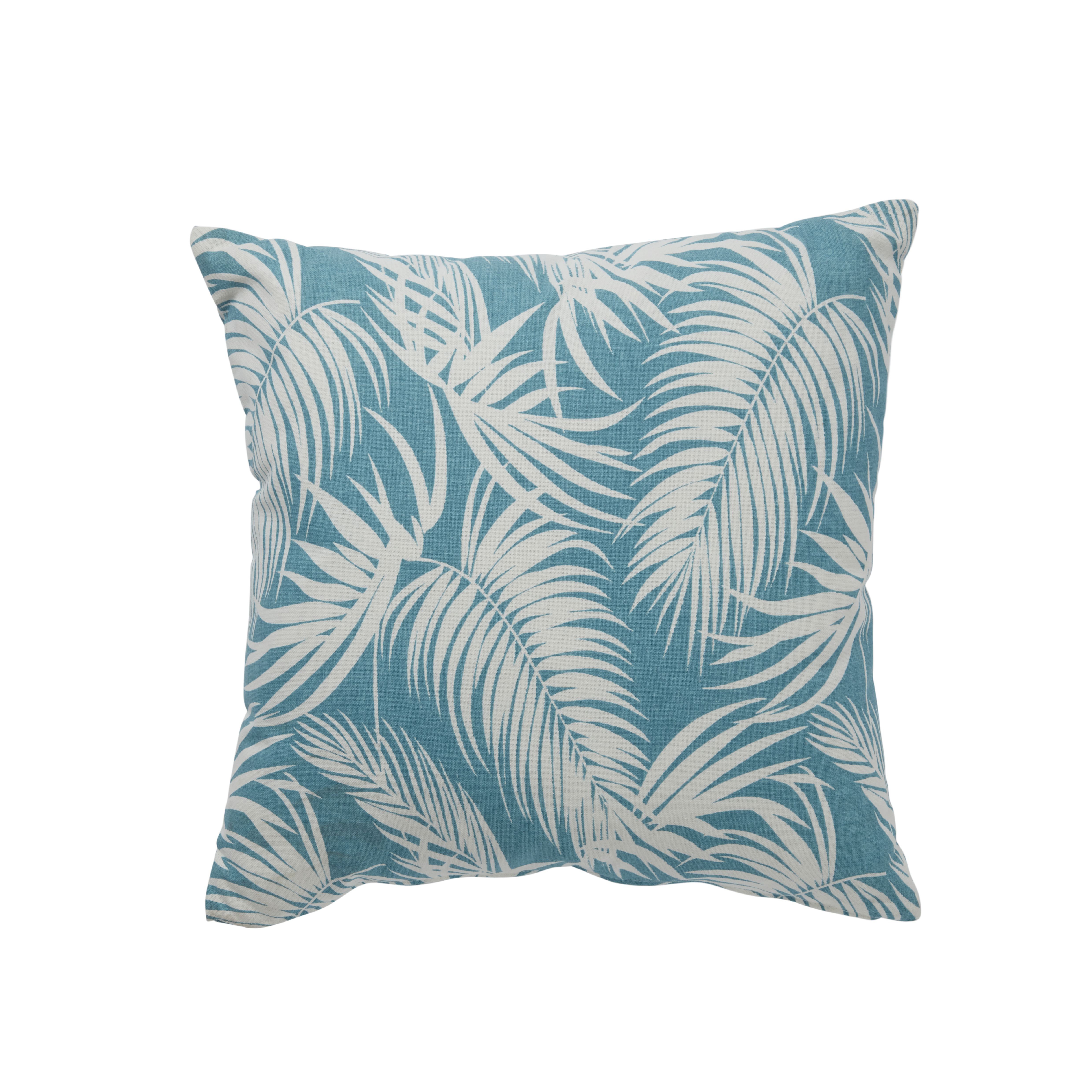 SKIP20A CUSHION PALM SPRING BLUE