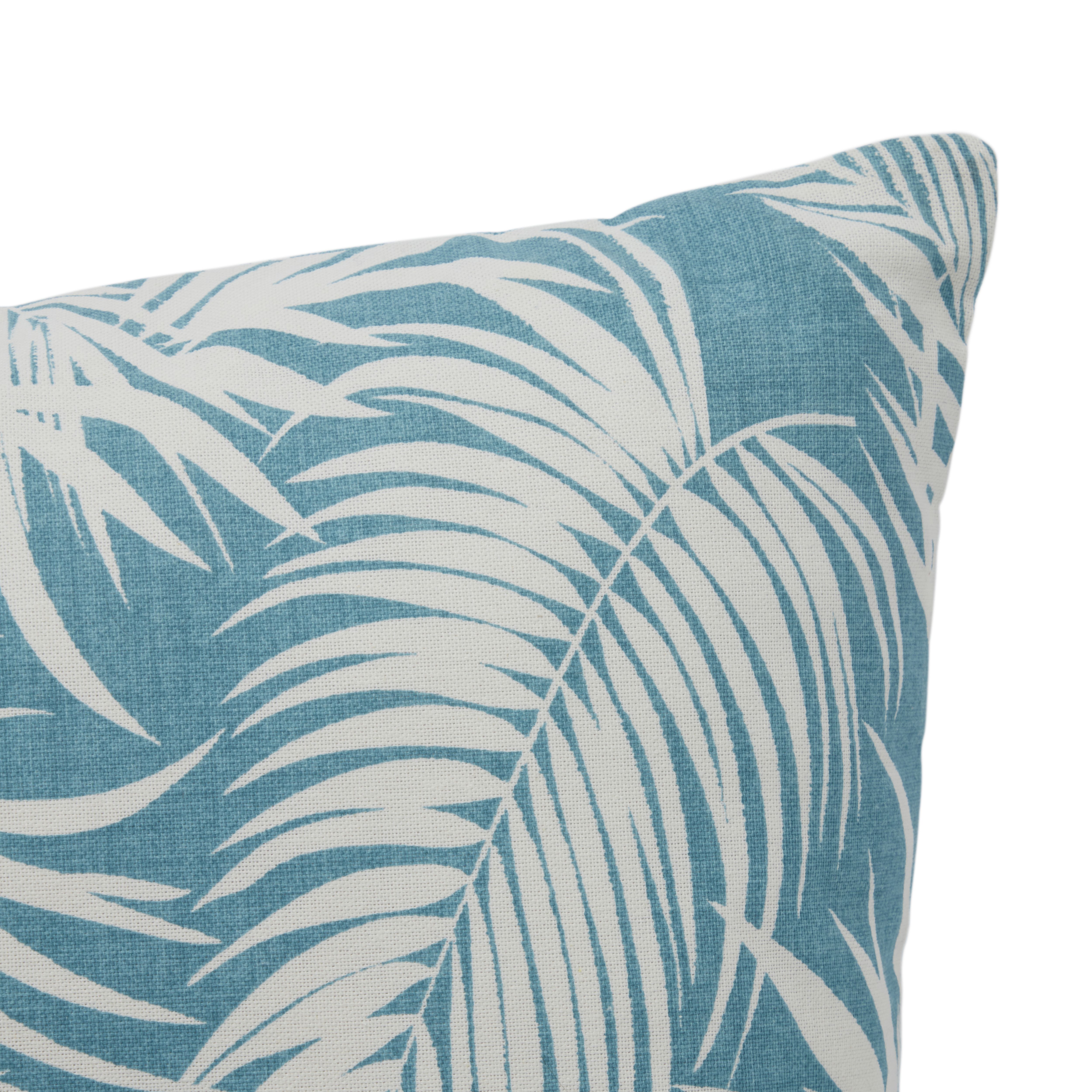 SKIP20A CUSHION PALM SPRING BLUE