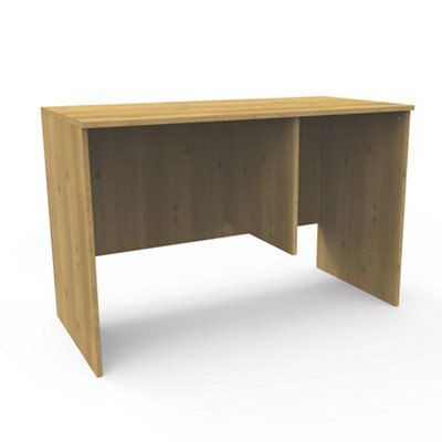 SKIP20A DARWIN DESK OAK 782X1200X566MM S | DIY at B&Q