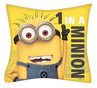 SKIP20A DESPICABLE ME 1 IN A MINION CUSH | DIY at B&Q