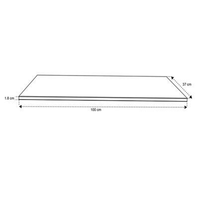 SKIP20A DRWIN INT SHLF KIT 2PK 18X1000X3