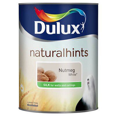 SKIP20A DULUX LUXUR SILK NUTMEG WHITE 5L