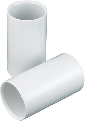 SKIP20A HEAVY GAUGE COUPLINGS 20MM WHITE