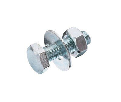 SKIP20A HEX BOLT ZINC PLATED 10PC M6X20M