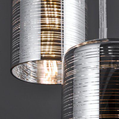 SKIP20A JOJO CLEAR & CHROM 5LT PENDANT