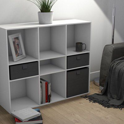 SKIP20A KONNECT 9 SHELF STORAGE UNIT WHI
