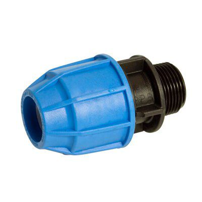 SKIP20A MDPE MALE ADAPTOR 25MMX3/4 IN