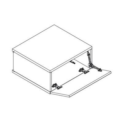 SKIP20A OPPEN - HINGES PACK FOR PULL D S