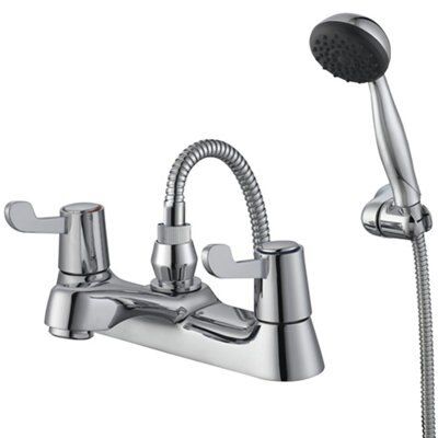 SKIP20A PLUMBSURE AMBER BTH SHWR MXR CHR