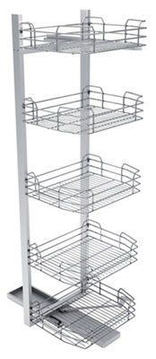 SKIP20A PULL OUT LARDER 600MM WIDE 5 BAS