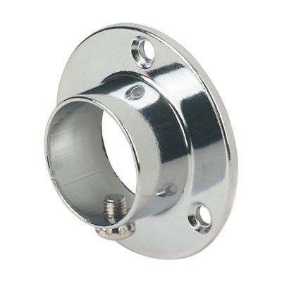 SKIP20A ROND END SCKTS PLISH CRME 25MM P