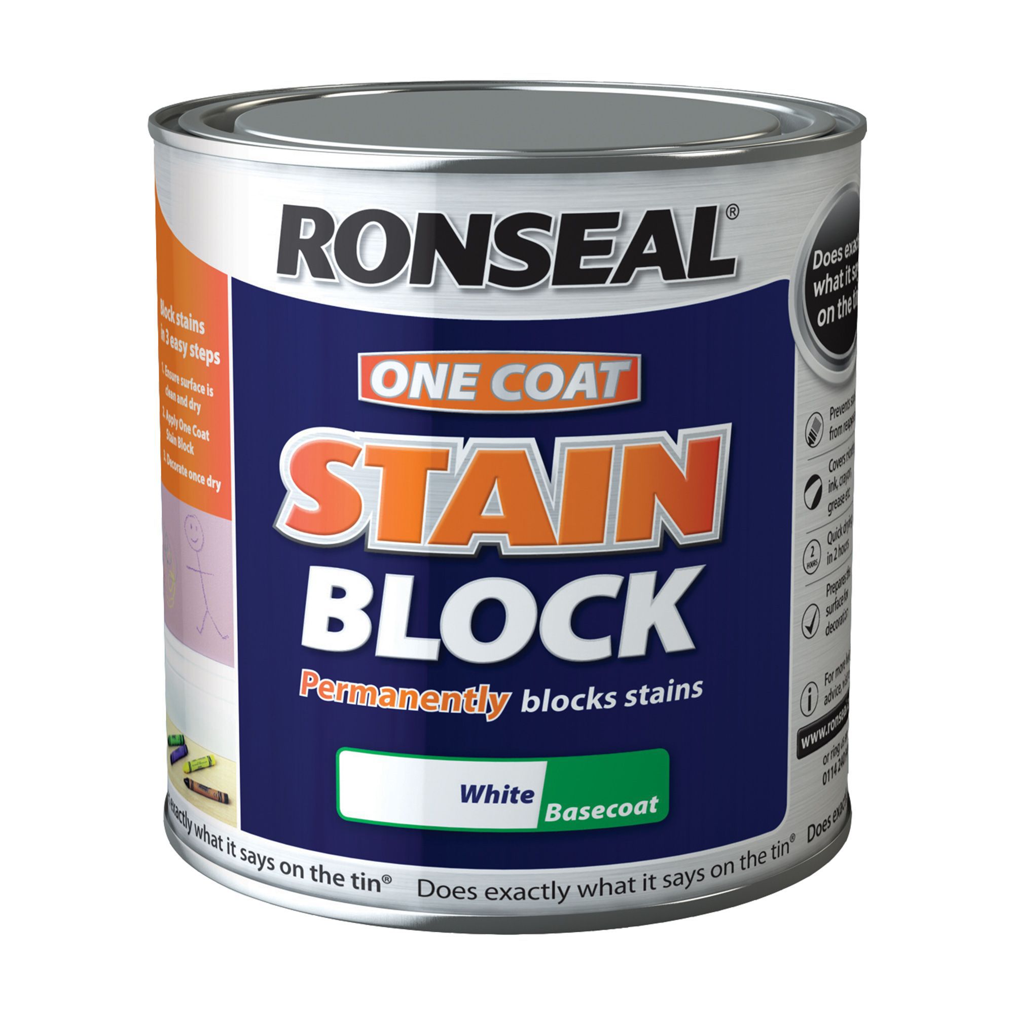 SKIP20A RONSEAL STAIN BLOCK 1 COAT | DIY at B&Q