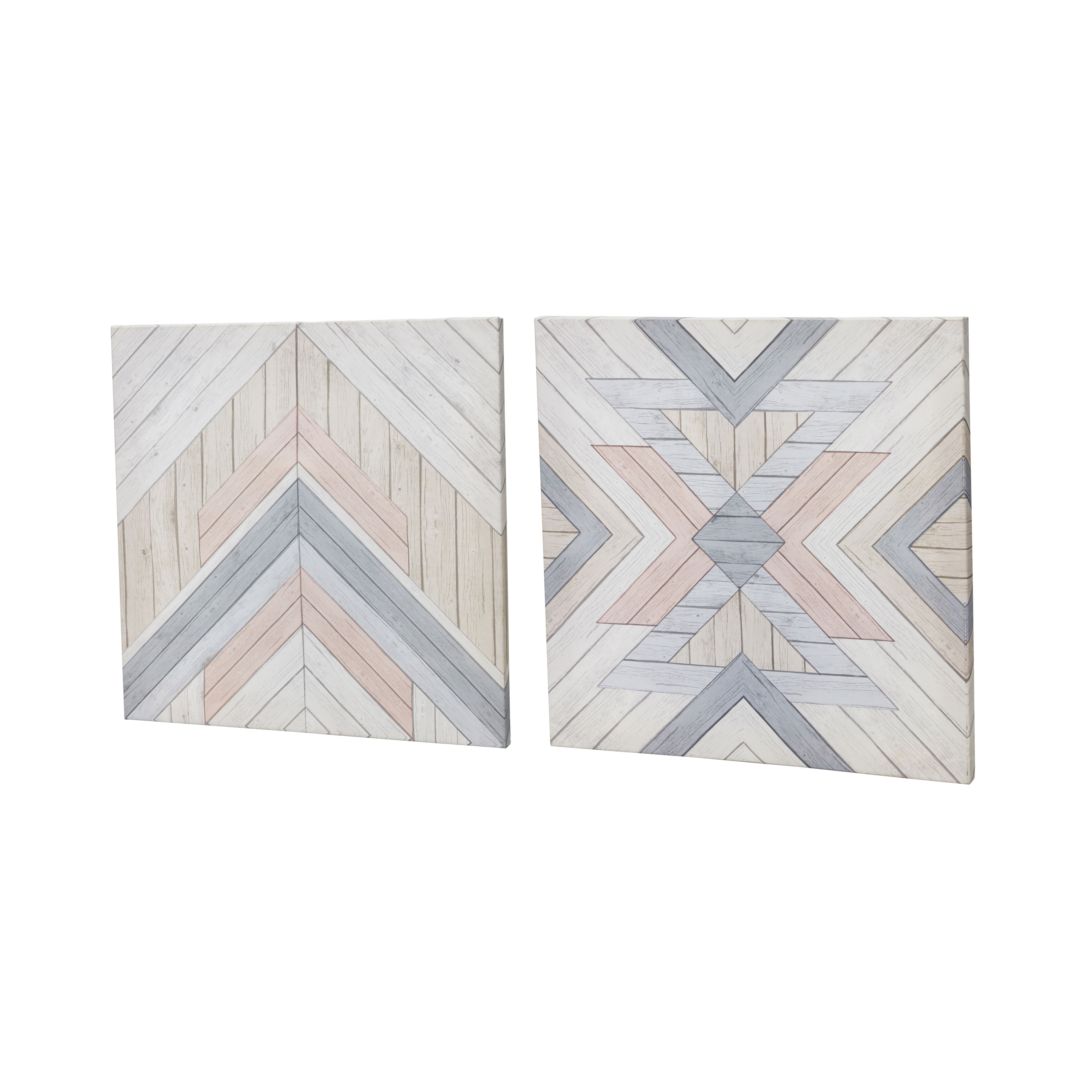 SKIP20A SET OF 2 BOHEMIAN CANVAS