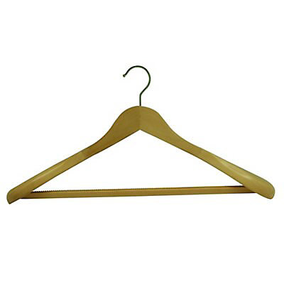 Skip20a Wooden Coat Hanger Non Slip, Coat Hanger Installation
