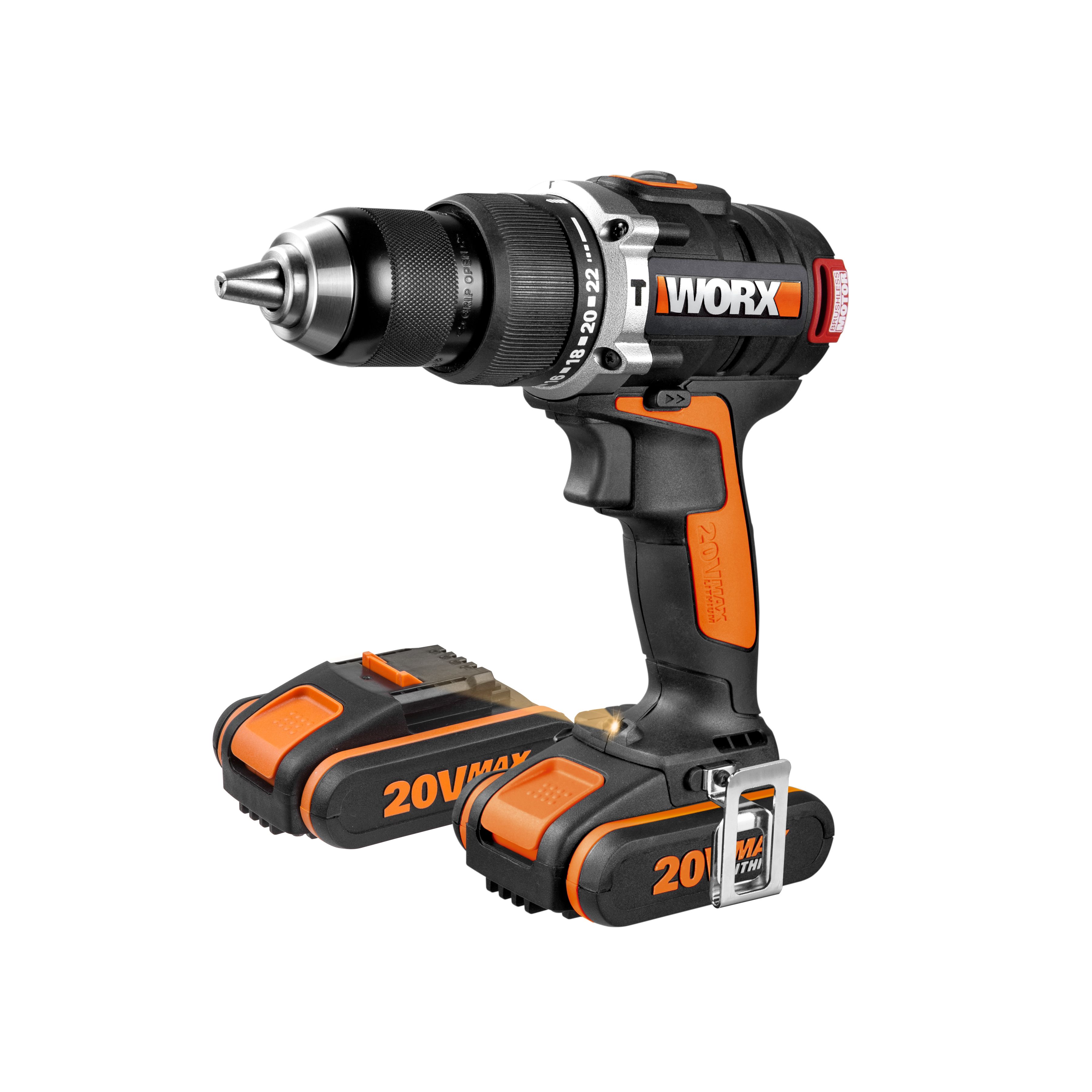 SKIP20A WORX 20V MAX LI BRUSHLESS HAMM 2