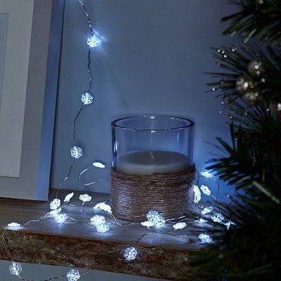 SKIP20D 100 LED SNOWFLAKE COPPER WIRE IC