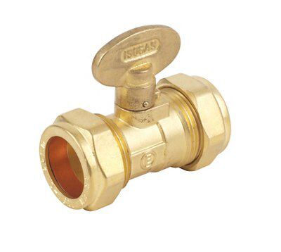 SKIP20D 22MM GAS ISOLATION VALVE | DIY at B&Q