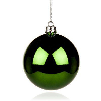 SKIP20D 3PK 120MM BAUBLES GREEN