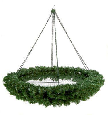SKIP20D 4FT ROUND DISPLAY WREATH