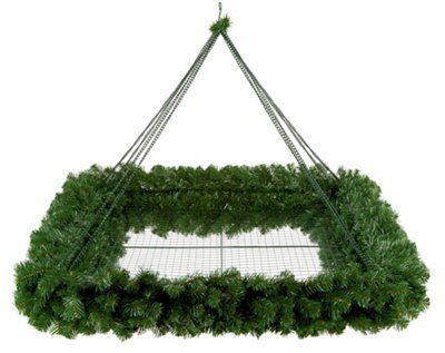 SKIP20D 4FT SQUARE DISPLAY WREATH