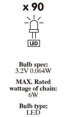 SKIP20D 6FT 6IN 198CM CHAMON SET LED TRE