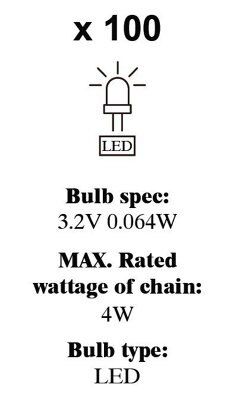 SKIP20D 6FT 6IN 198CM COLUMBIA LED TREE