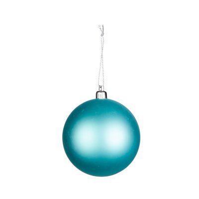 SKIP20D 6PK S/M/G BAUBLE DECORATIONS
