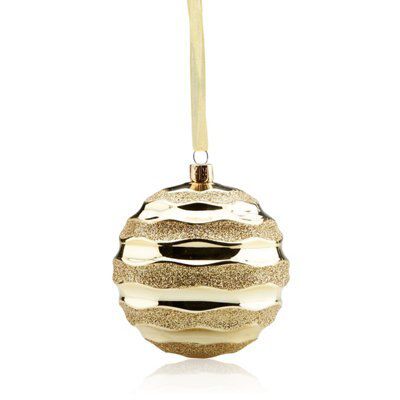 SKIP20D 80MM WAVE BAUBLE GOLD EFF