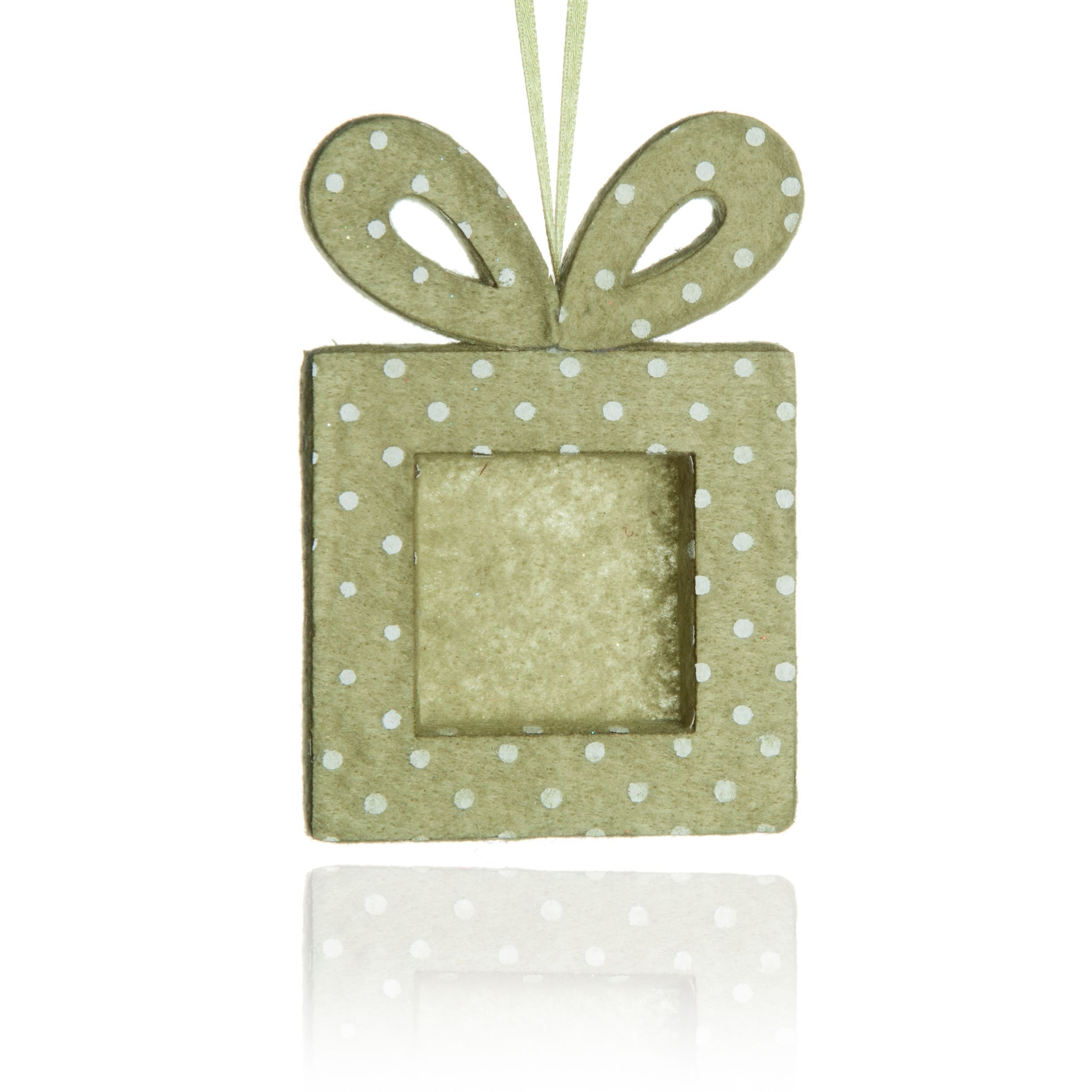 SKIP20D FELT PHOTO FRAME PARCEL DEC GREE
