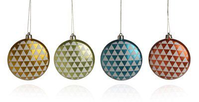 SKIP20D FLAT BAUBLE TRIANGLE PATTER