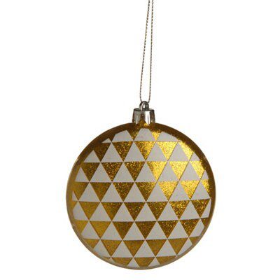 SKIP20D FLAT BAUBLE TRIANGLE PATTER