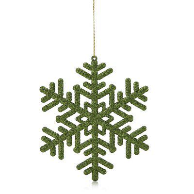 SKIP20D GLITTERED SNOWFLAKE DECORATION