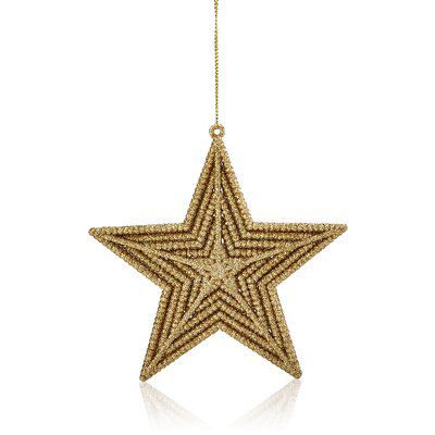 SKIP20D GLITTERED STAR DECORATION