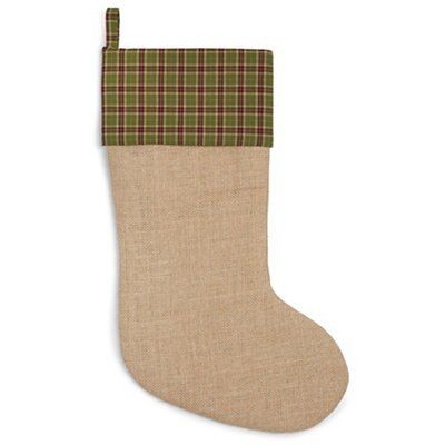 SKIP20D HESSIAN/TARTAN STOCKING