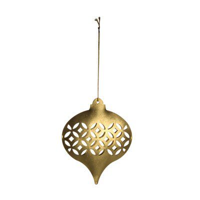 SKIP20D ONION TIN BAUBLE GOLD EFF